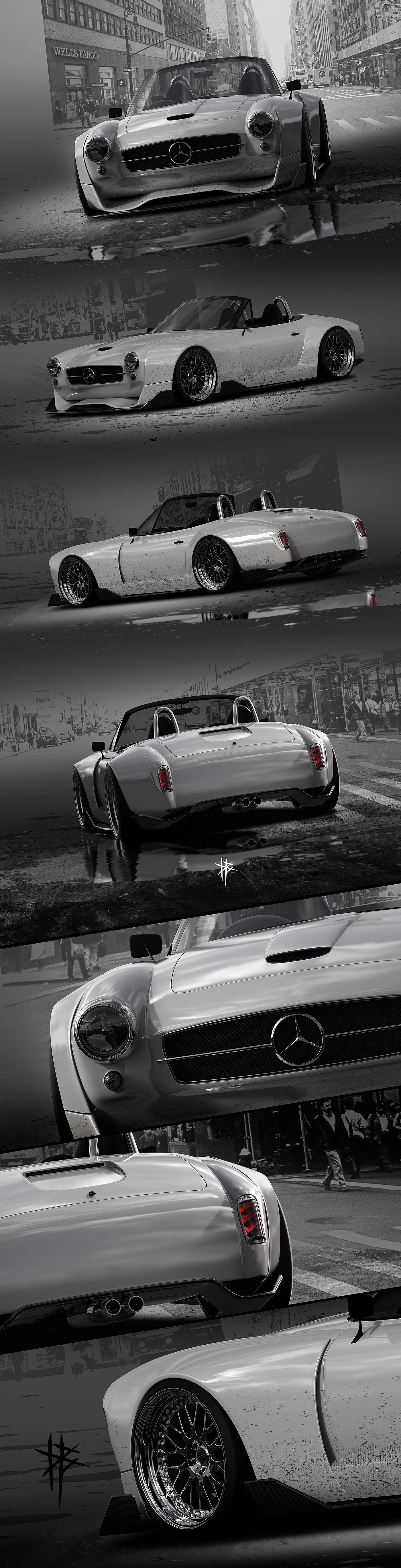 Benz，Retro，