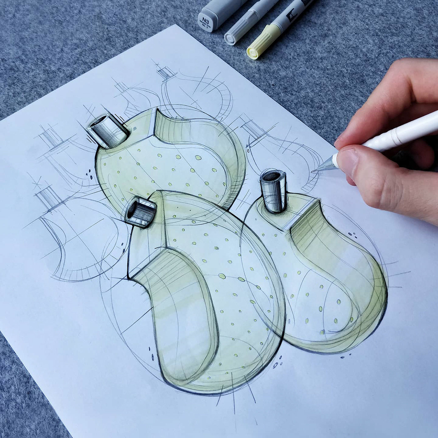 Hand drawn，sketch，product，