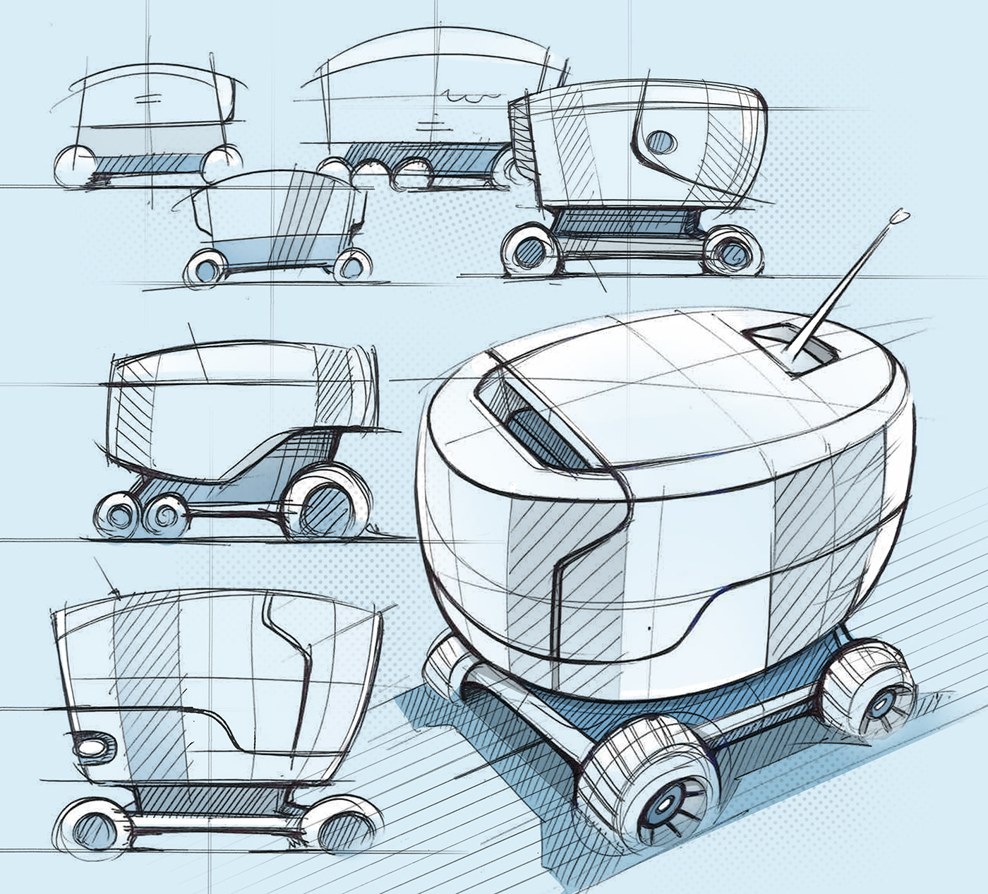 Hand drawn，sketch，product，