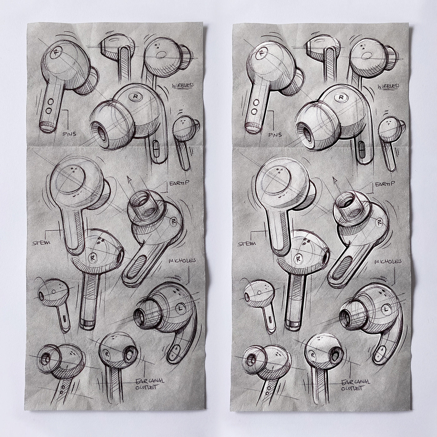 Hand drawn，sketch，product，