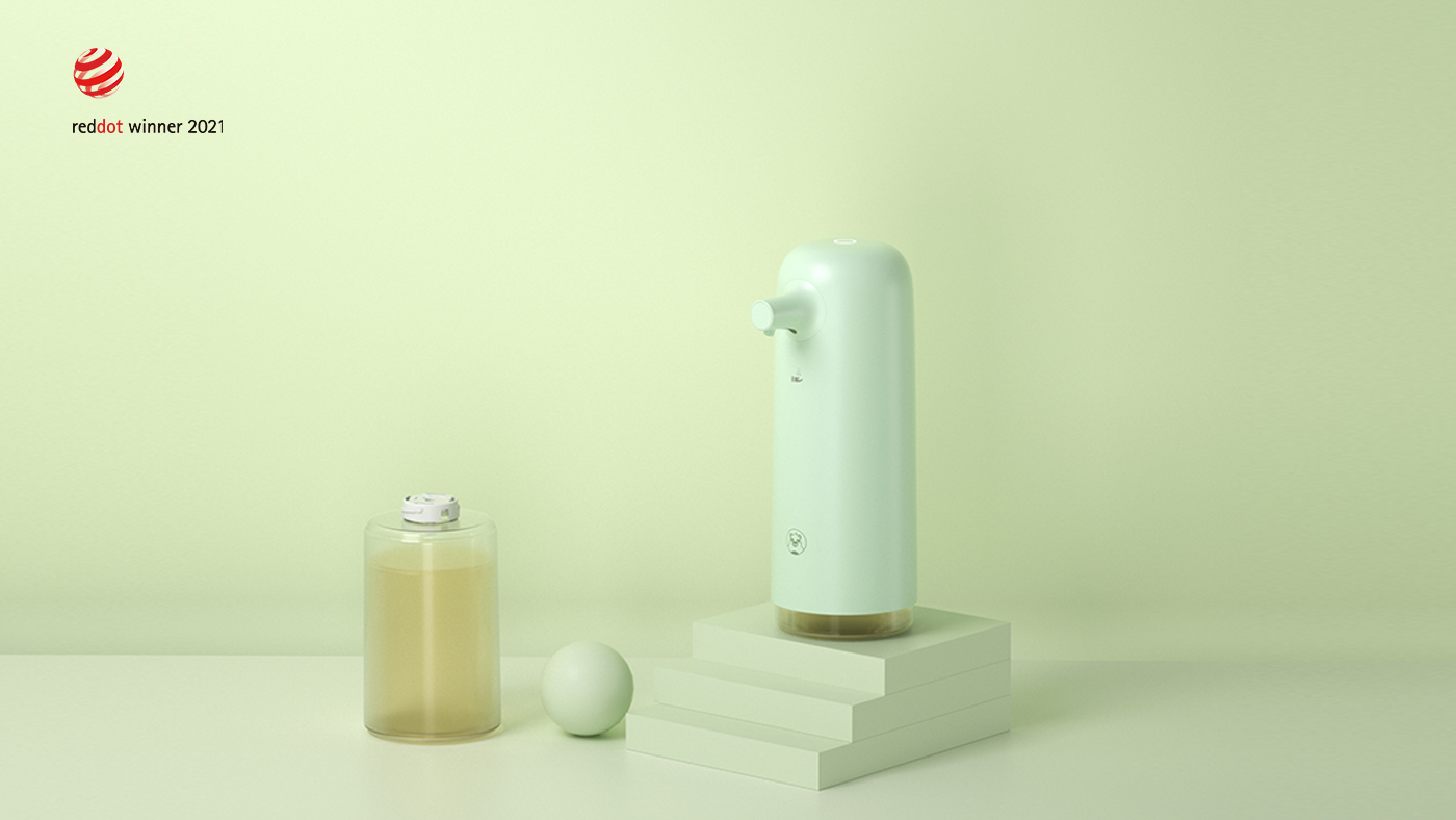 Wash mobile phone，children，Simplicity，nursing，small home appliances，details，security，Soap dispenser，