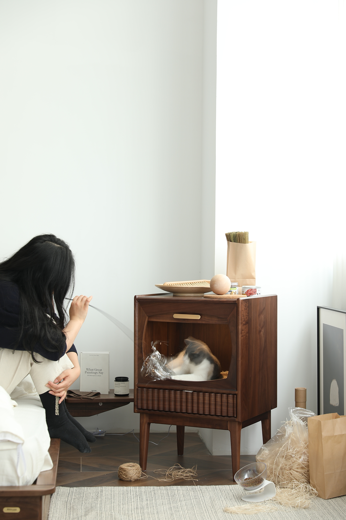 wine cabinet，Pets，cat，Hangzhou，Home design，furniture，cabinet，Side cabinet，