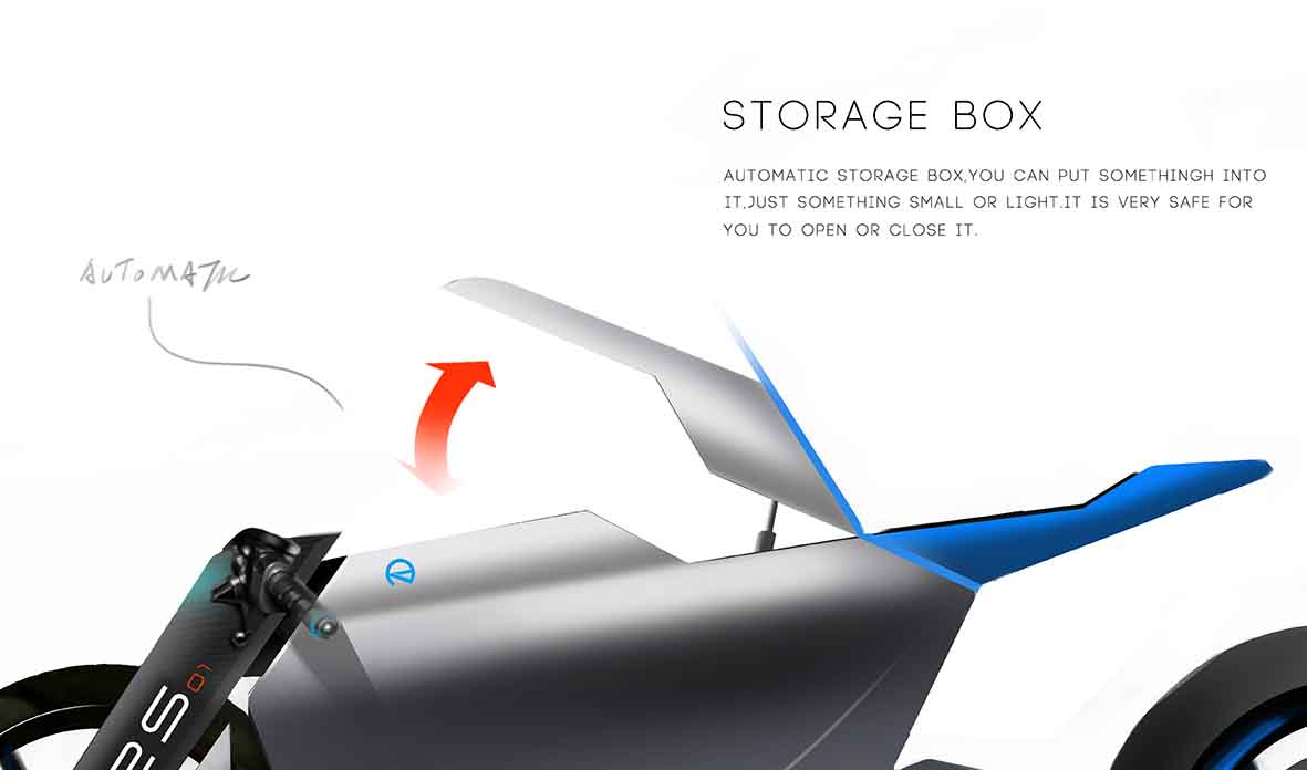 Central Academy of Fine Arts，Graduation project，Chen Sheng，Bruce Chen，Electric vehicle，motorcycle，Concept locomotive，