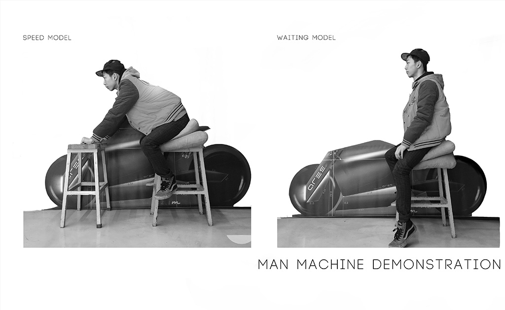 Central Academy of Fine Arts，Graduation project，Chen Sheng，Bruce Chen，Electric vehicle，motorcycle，Concept locomotive，