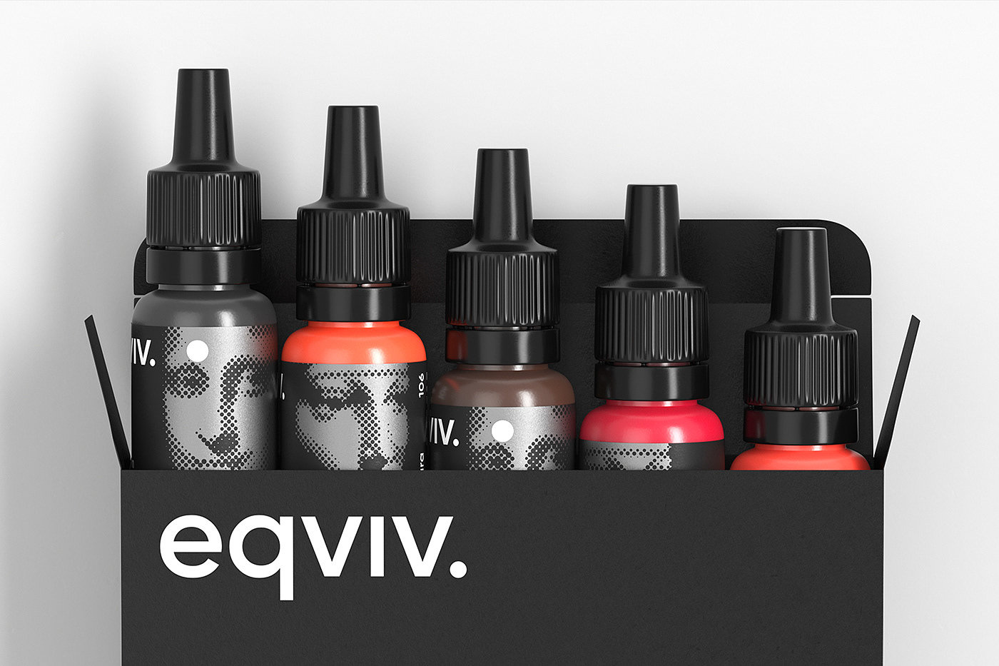 Eqviv，Cosmetic pigment brand，packing，Brand promotion，