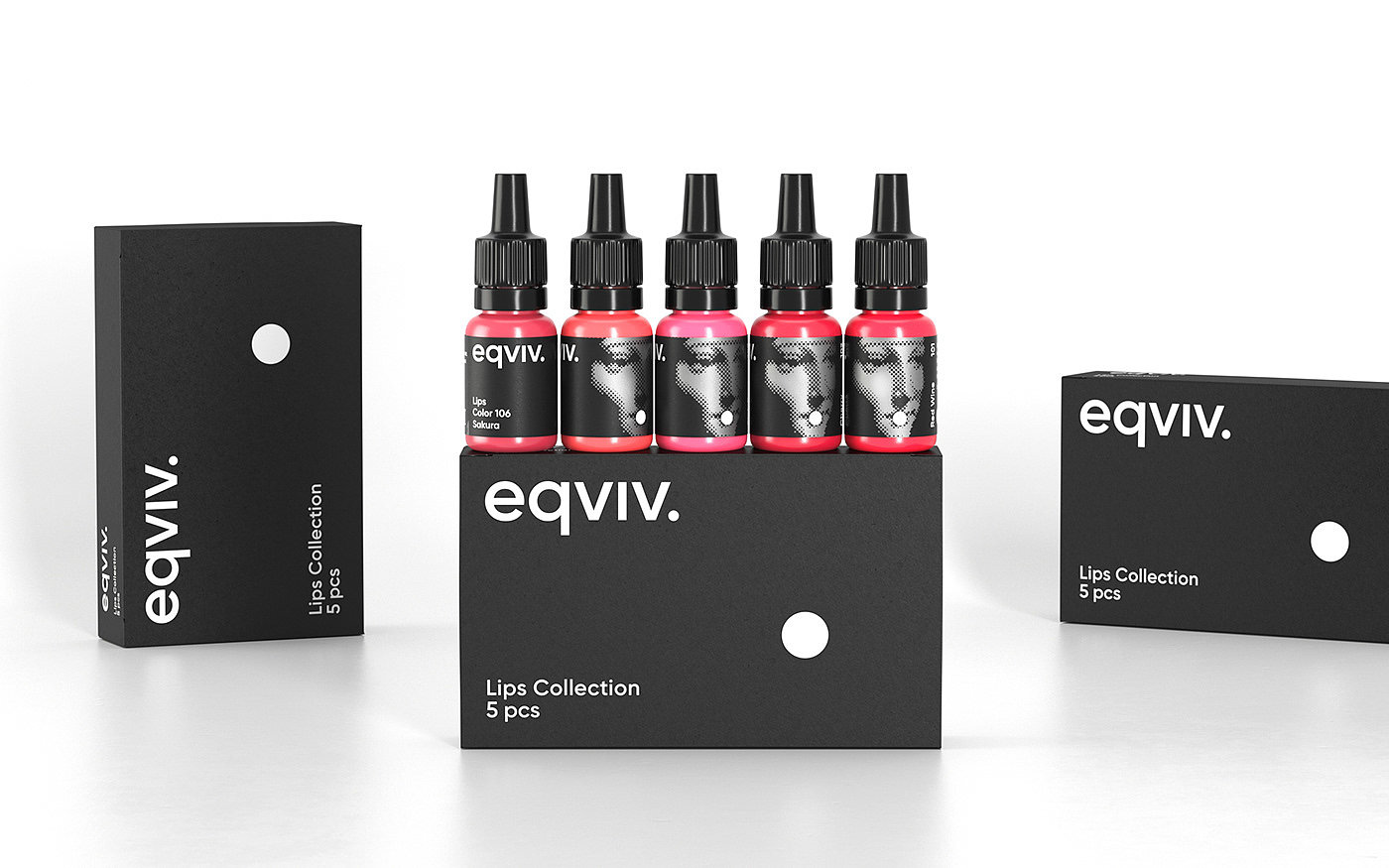 Eqviv，Cosmetic pigment brand，packing，Brand promotion，