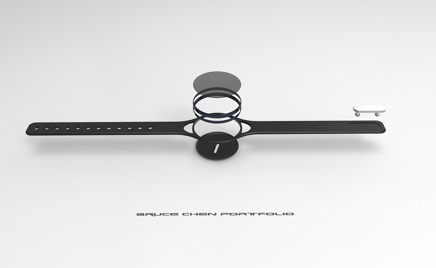 watch，Watch design，Rendering，Yangmei，Bruce Chen，Chen Sheng，
