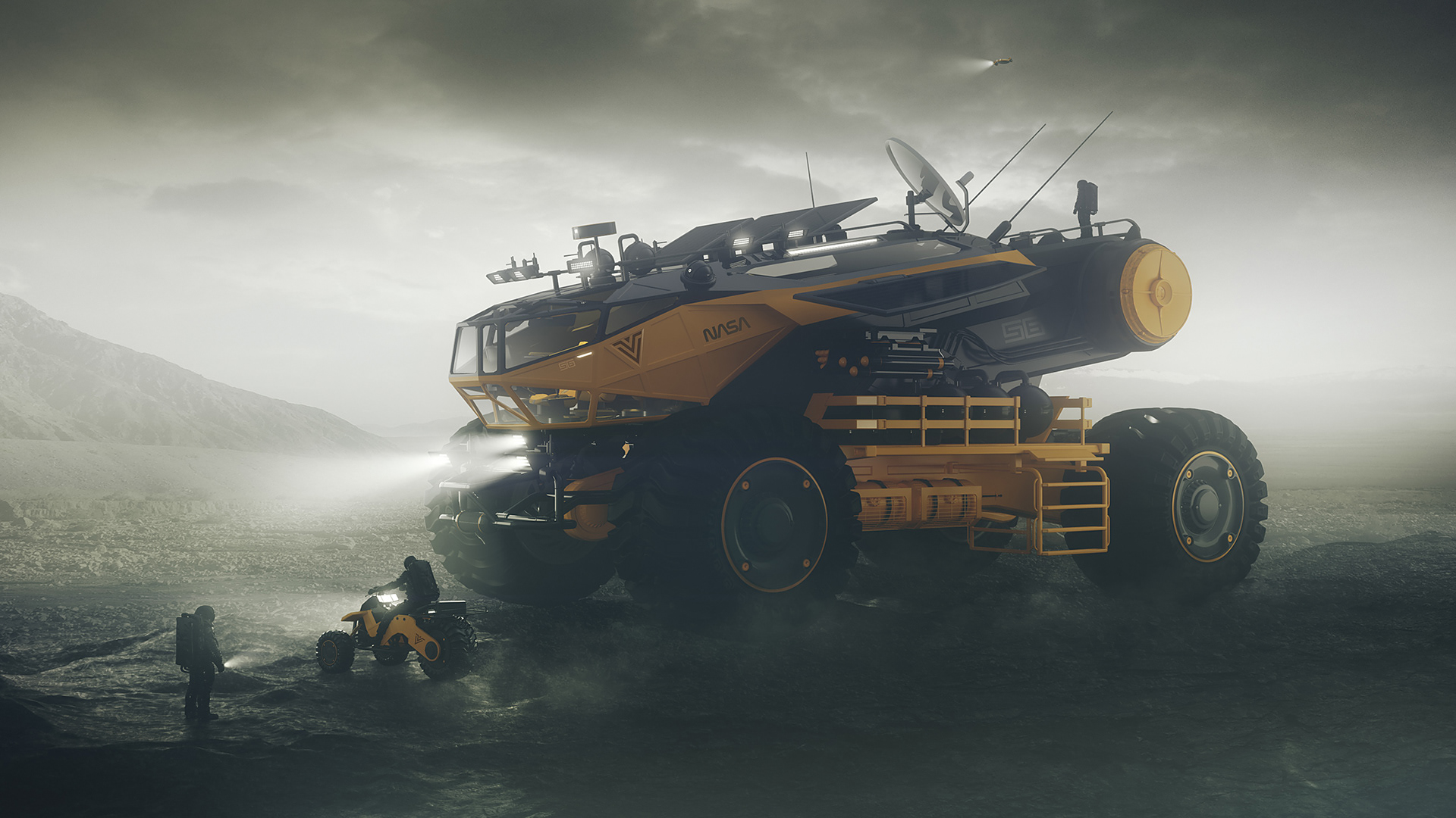 Space exploration vehicle，Concept Car，