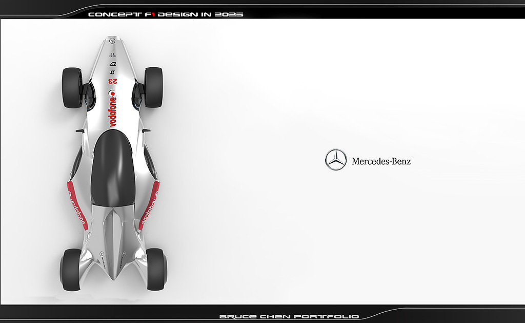 f1，Concept car design，Formula racing design，Yangmei，Chen Sheng，Bruce Chen，Benz，Mercedes-Benz，