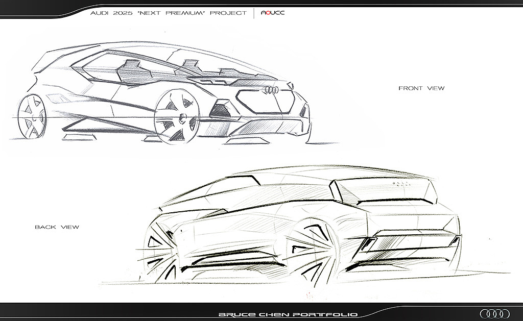 audi，奥迪，奥迪概念车，央美，陈盛，BruceChen，