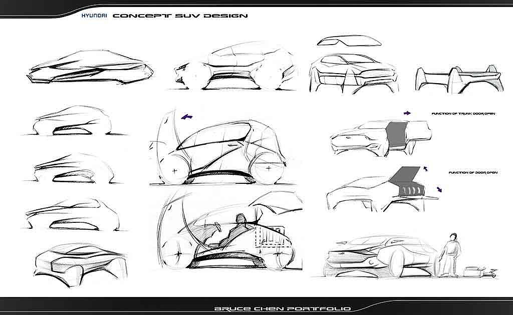 hyundai，现代汽车，概念车，央美，陈盛，BruceChen，