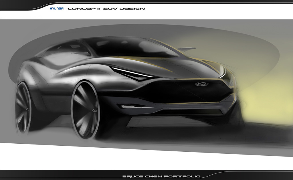 hyundai，Modern automobile，Concept Car，Yangmei，Chen Sheng，Bruce Chen，
