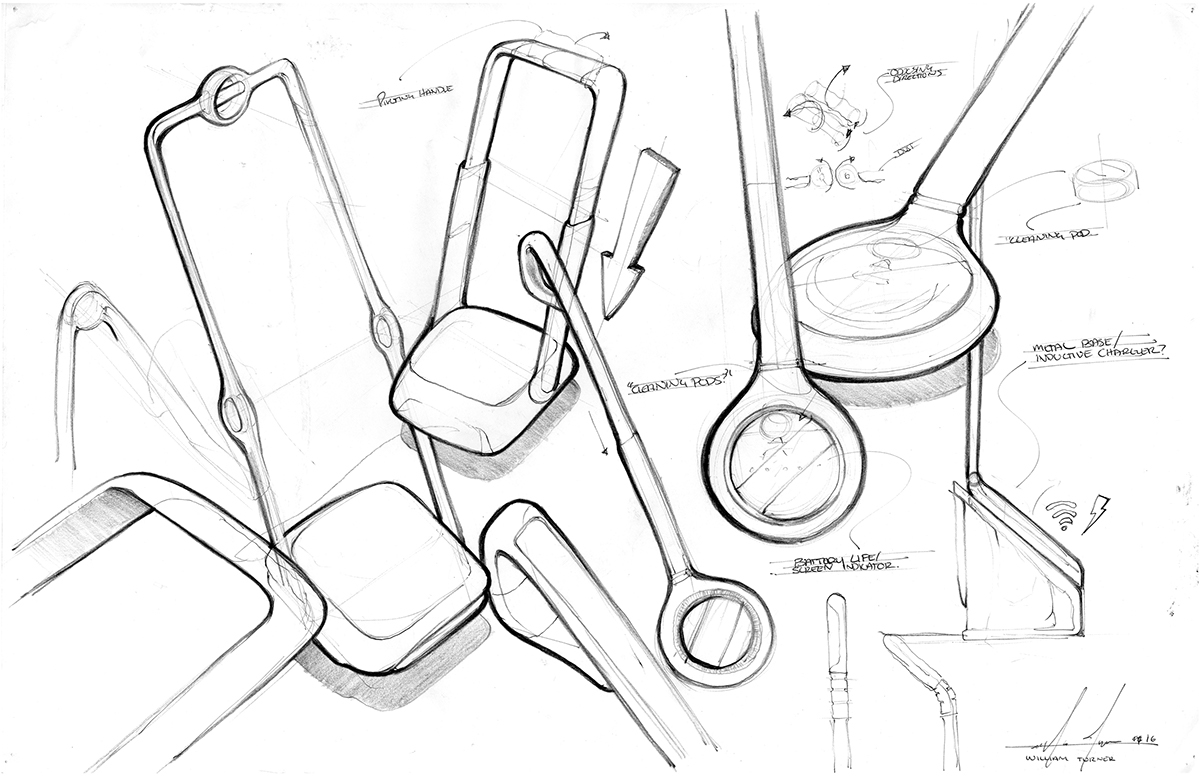 Hand drawn，draft，Collection，line，