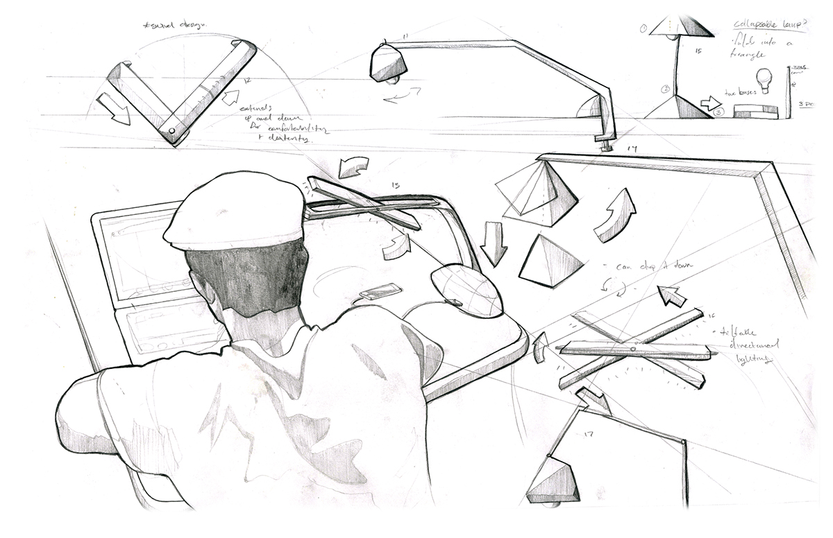 Hand drawn，draft，Collection，line，