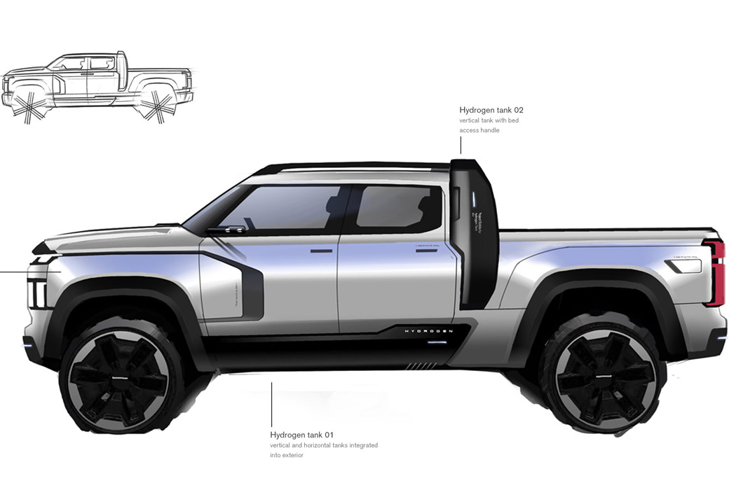 Jacob Amrhein，Pickup，white，automobile，vehicle，truck，