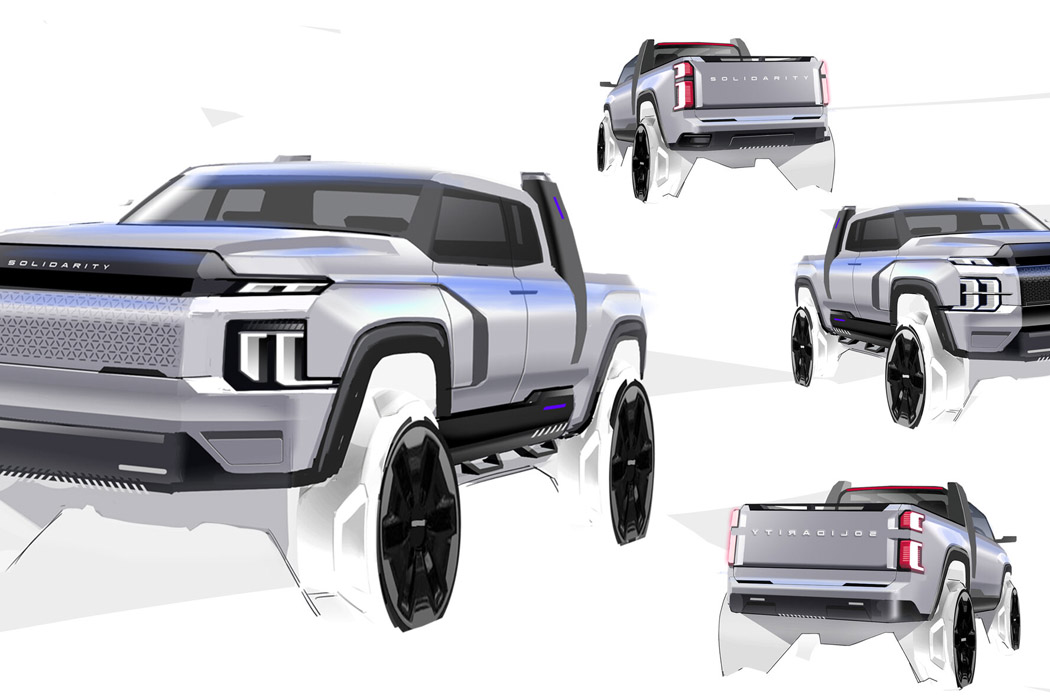 Jacob Amrhein，Pickup，white，automobile，vehicle，truck，