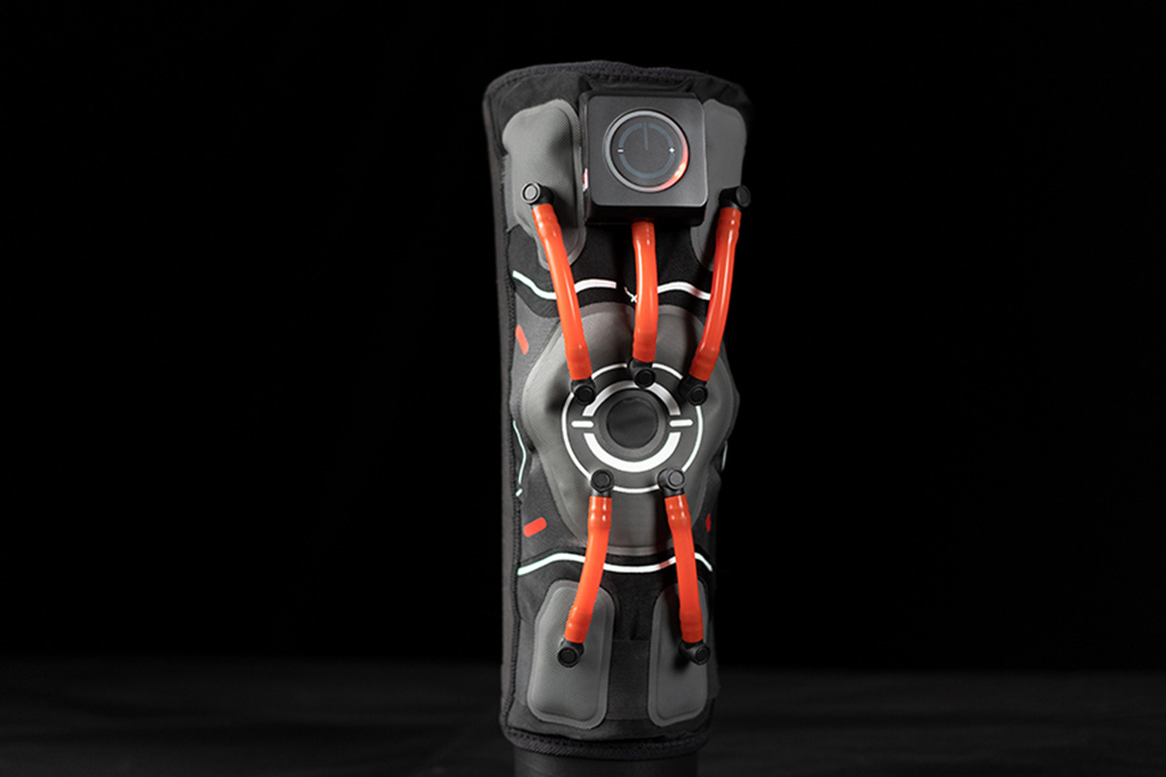 C-Exoskeleton，E-Knee，kneepad，Intelligent knee pad，black，