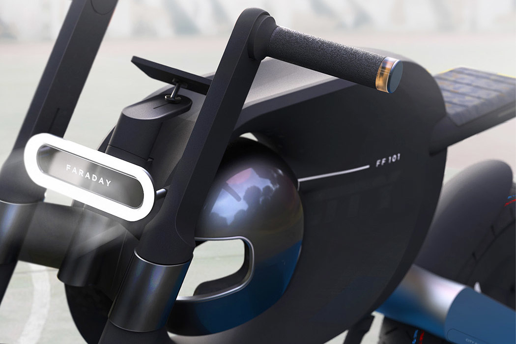 Electric motorcycle，City E-Bike，black，Vojta Výrobal，