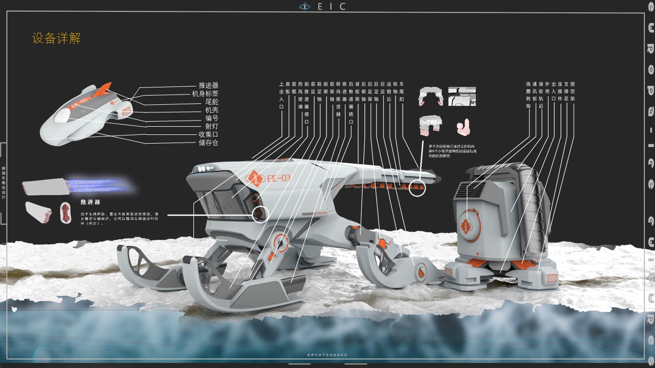 industrial design，product design，conceptual design，Jiageng College，Planet exploration，Appearance design，