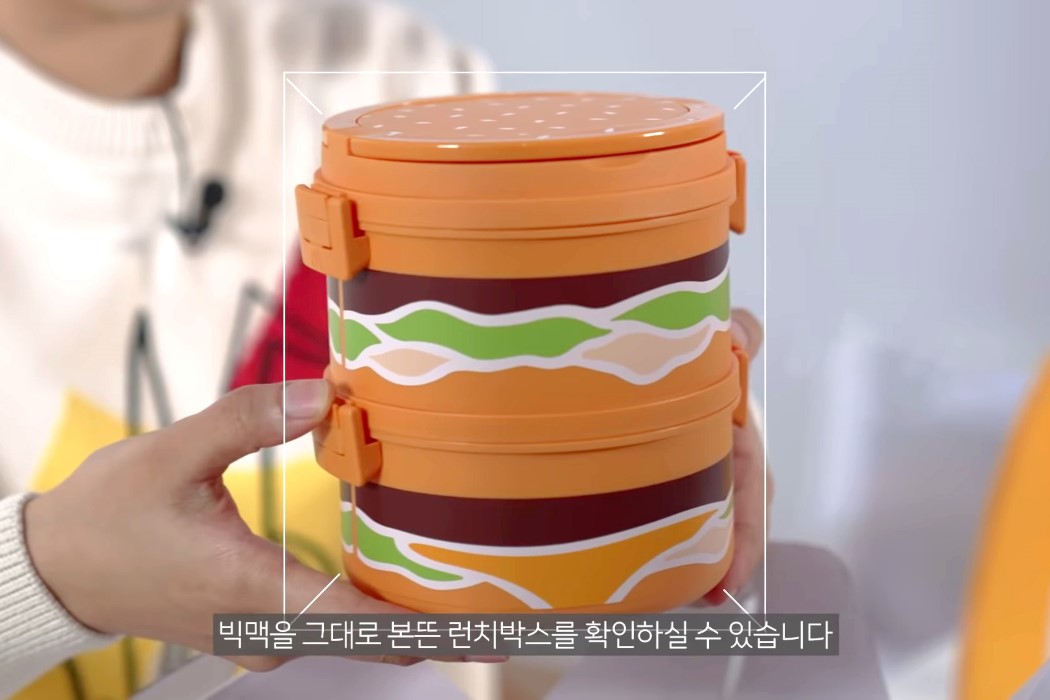 Lunch box，hamburger，stackable ，Interesting，