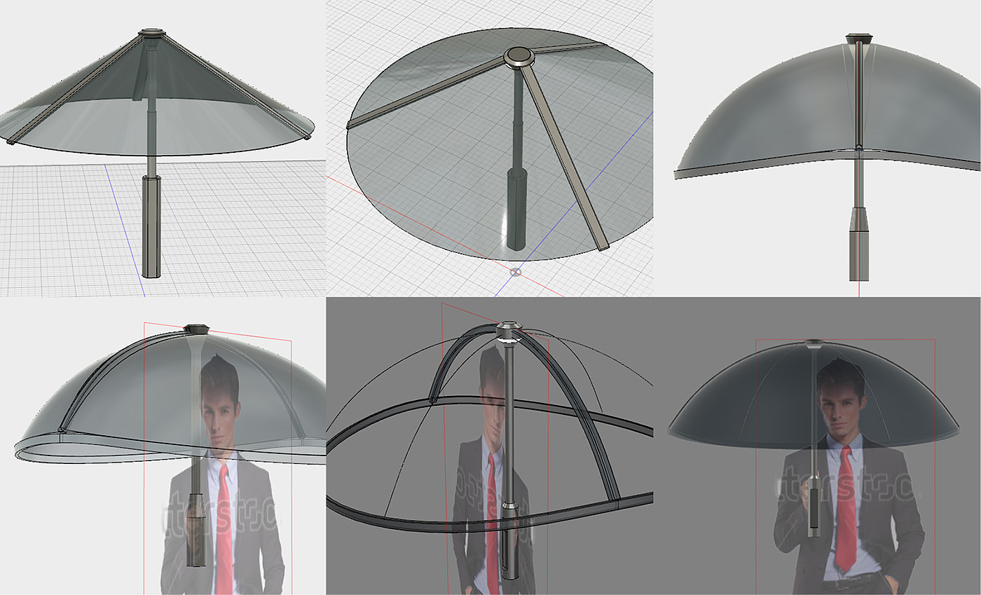 Air umbrella，Umbrella，science and technology，product design，