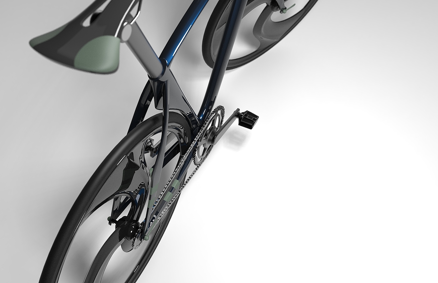 Bicycle，black，Simplicity，