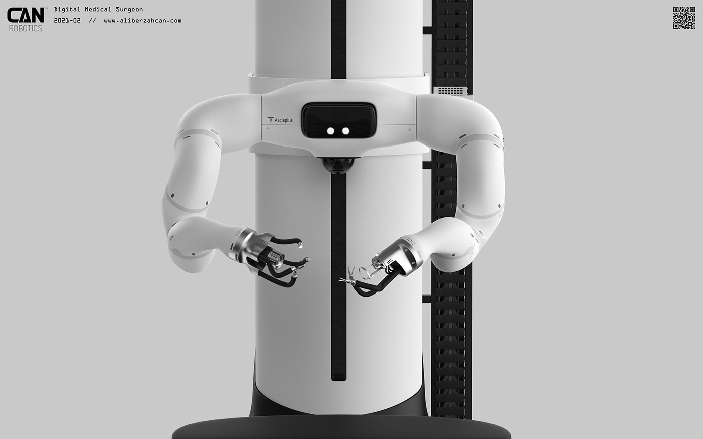 robot，medical care，Surgery，concept，