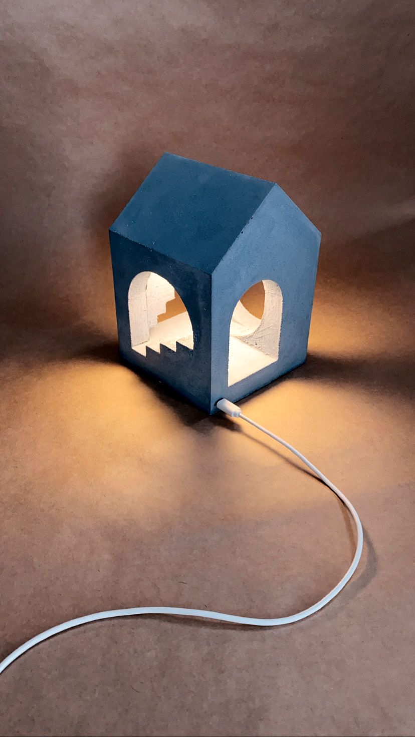 lamp，carving，decorate，house，