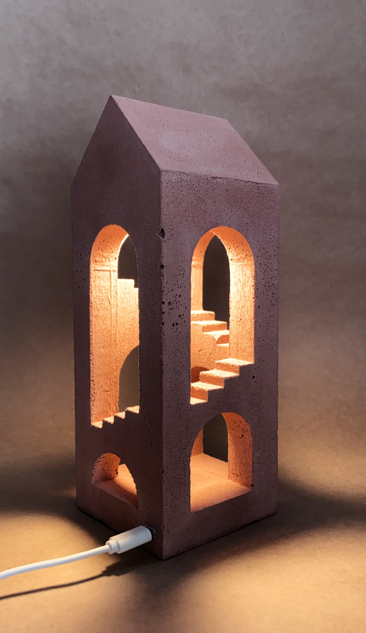 lamp，carving，decorate，house，