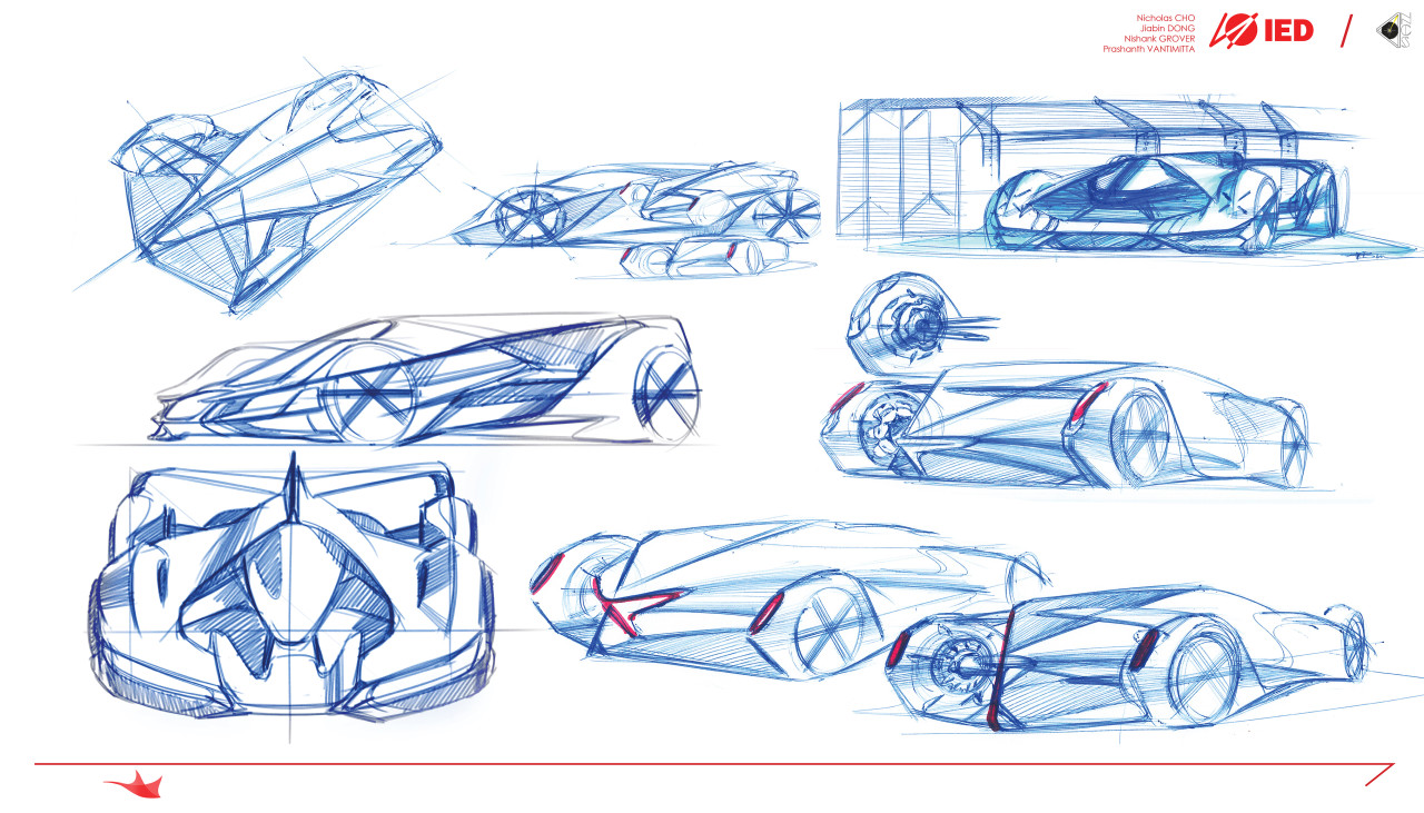 Solo racing，inspiration，conceptual design，