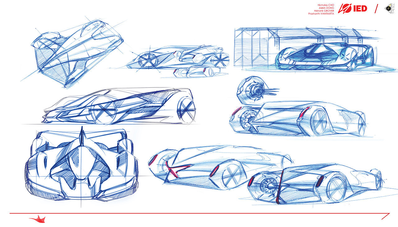 Solo racing，inspiration，conceptual design，