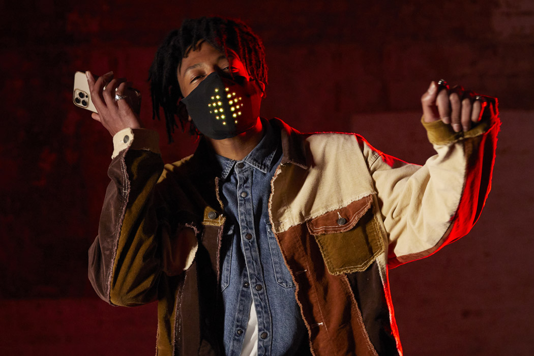 Mask，fashion，lighting，interaction，Limited edition，