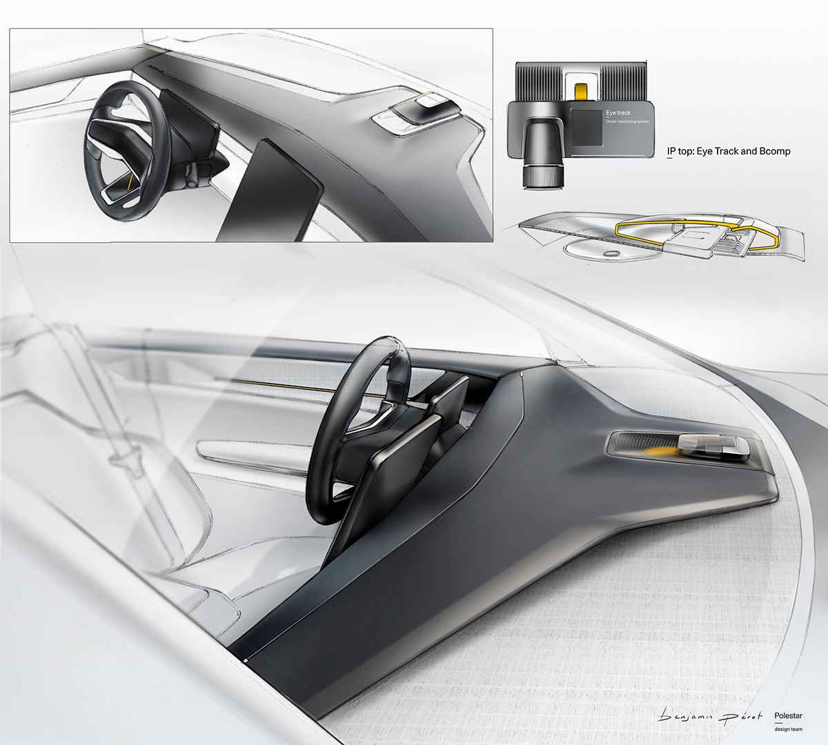 automobile，Interior decoration，details，