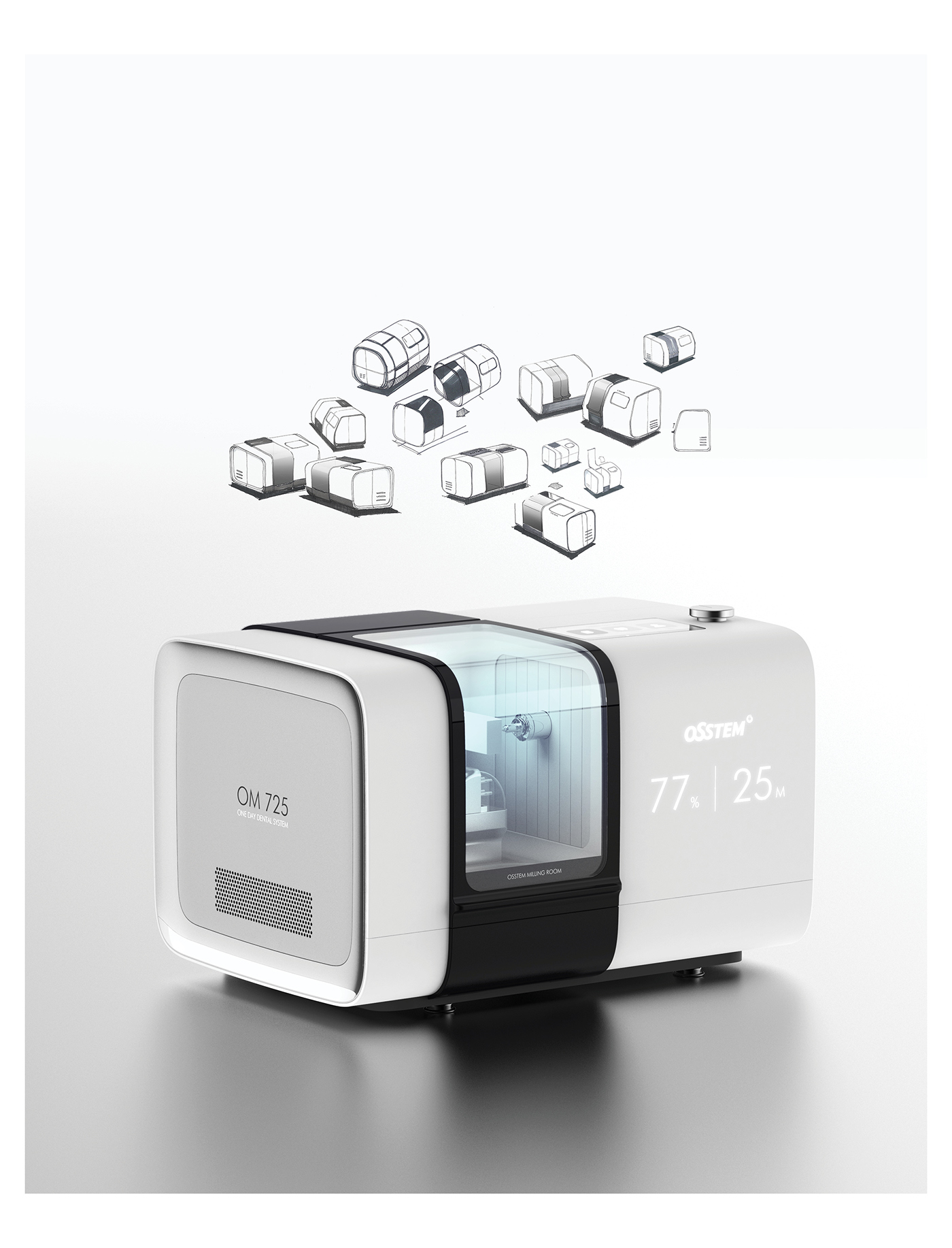 Milling machine，Stomatology Department，white，