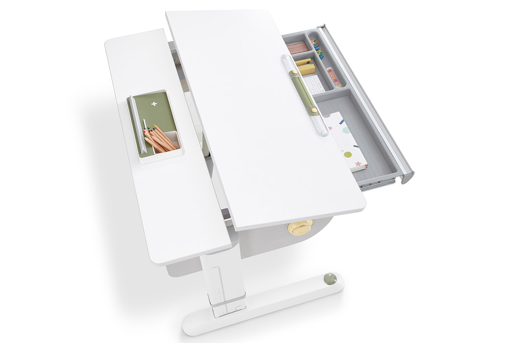 desk，desk，drawer，