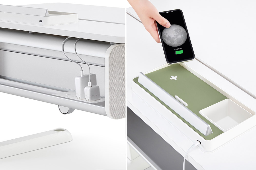 desk，desk，drawer，