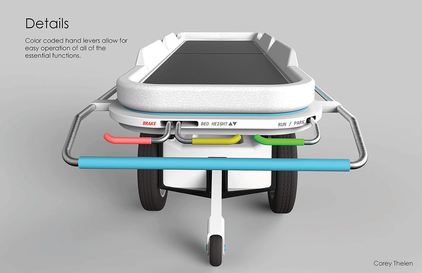 Terra AT All-Terrain Ambulance Cot - 普象网