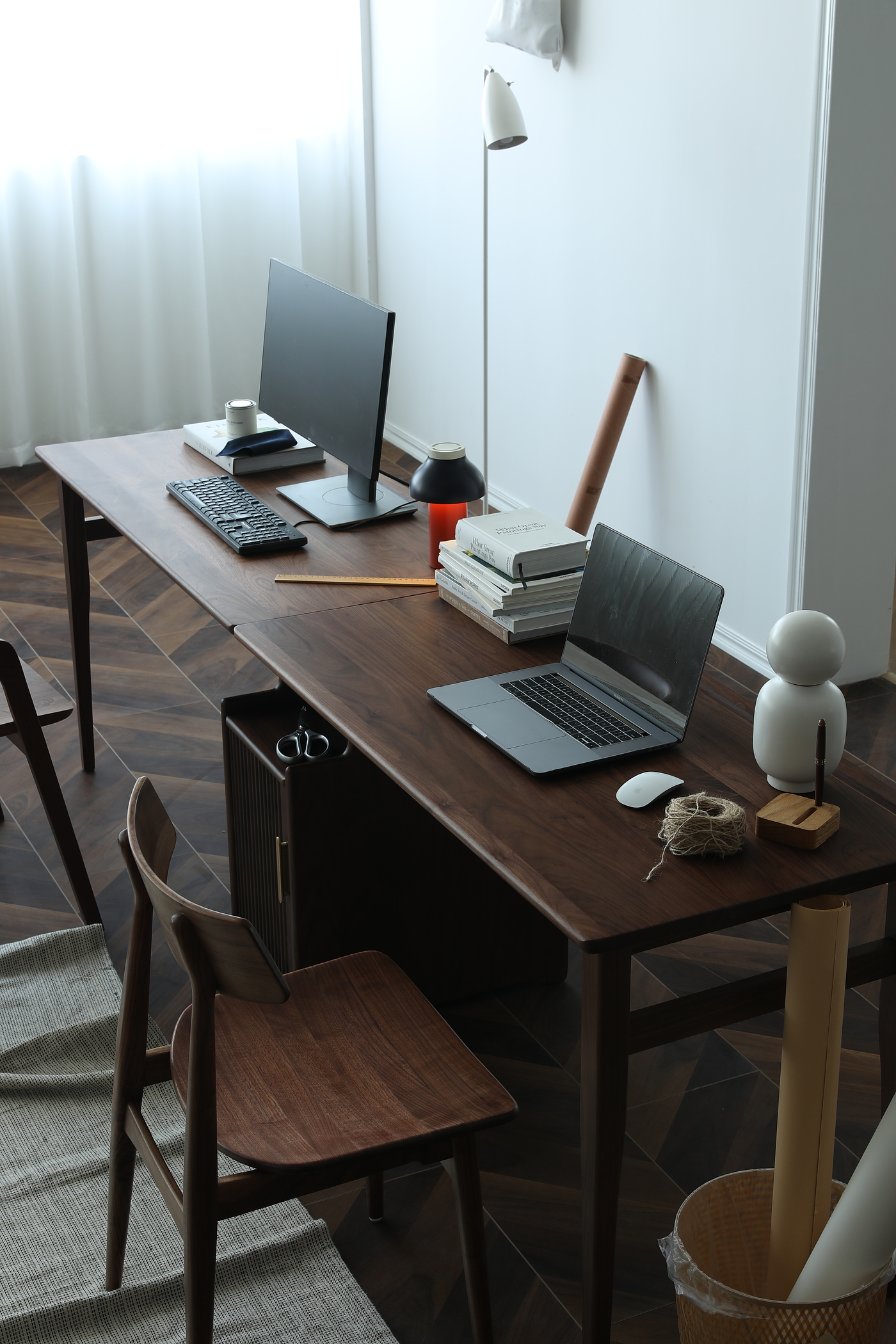 furniture，desk，Home design，Study，