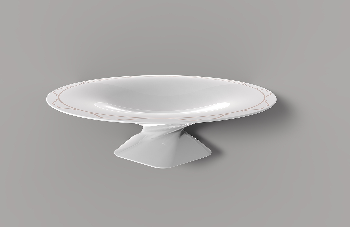 porcelain plate，