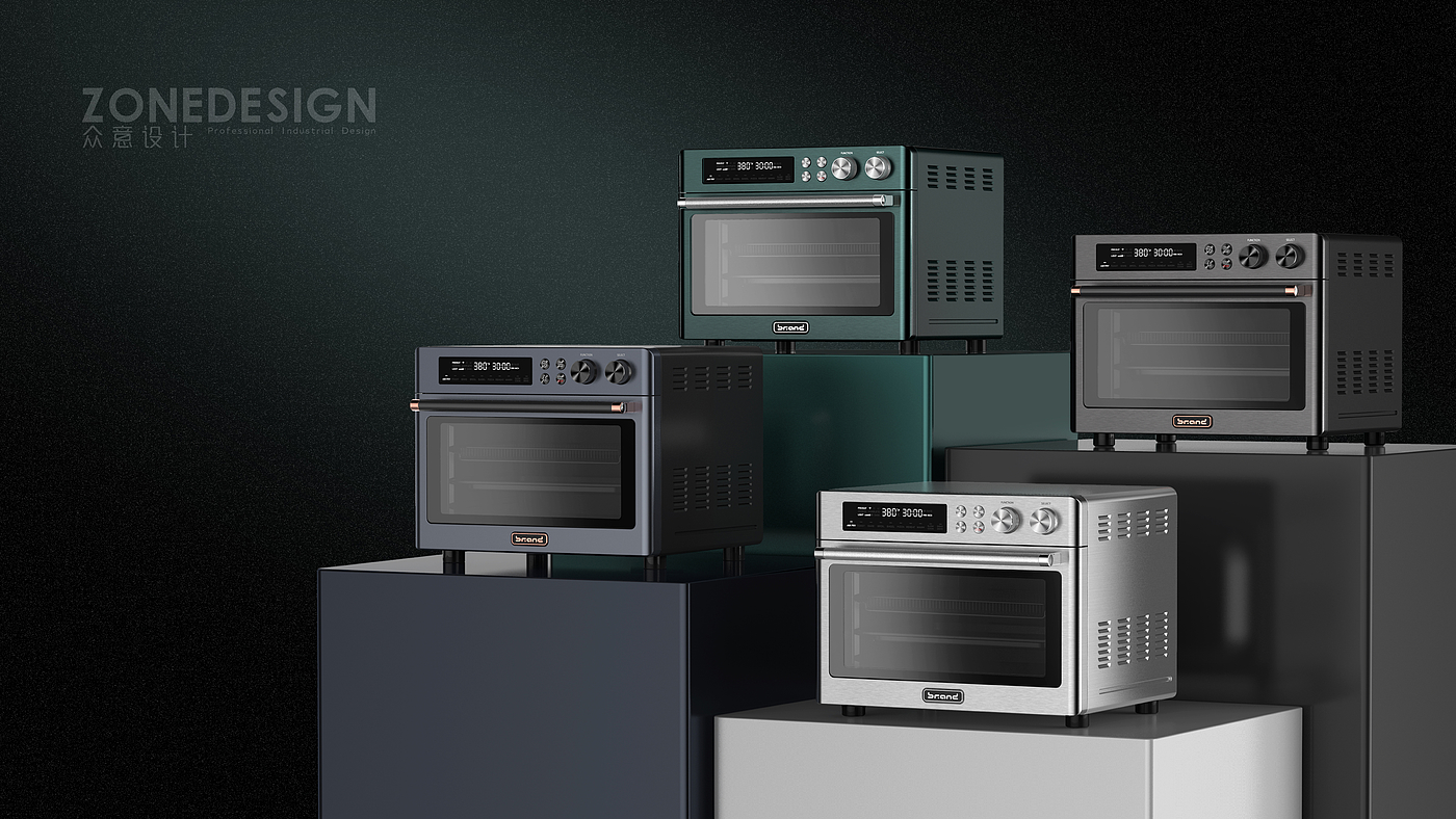 Home appliance design，Kitchen appliances，Air oven，