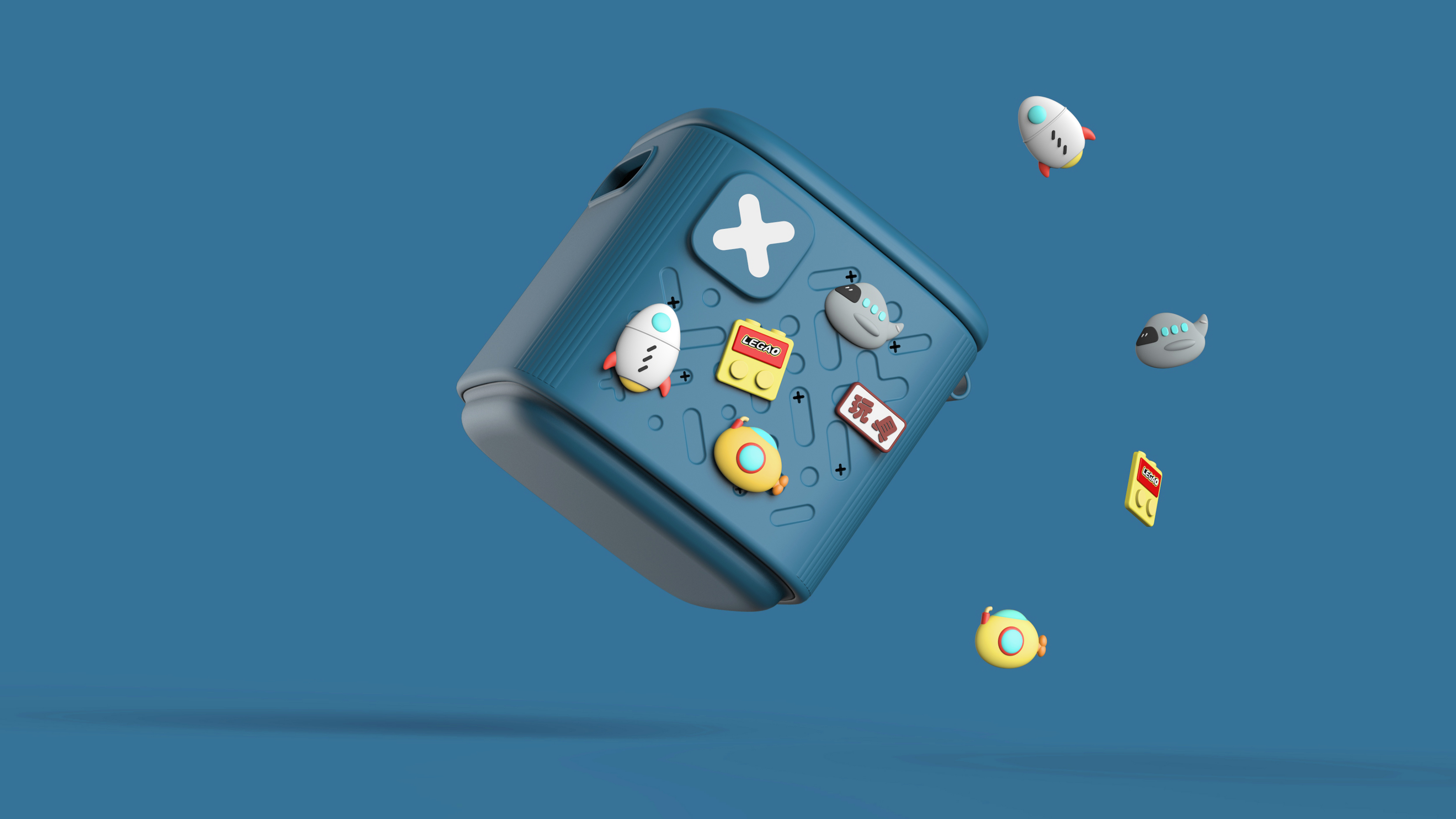 Child mother and baby，