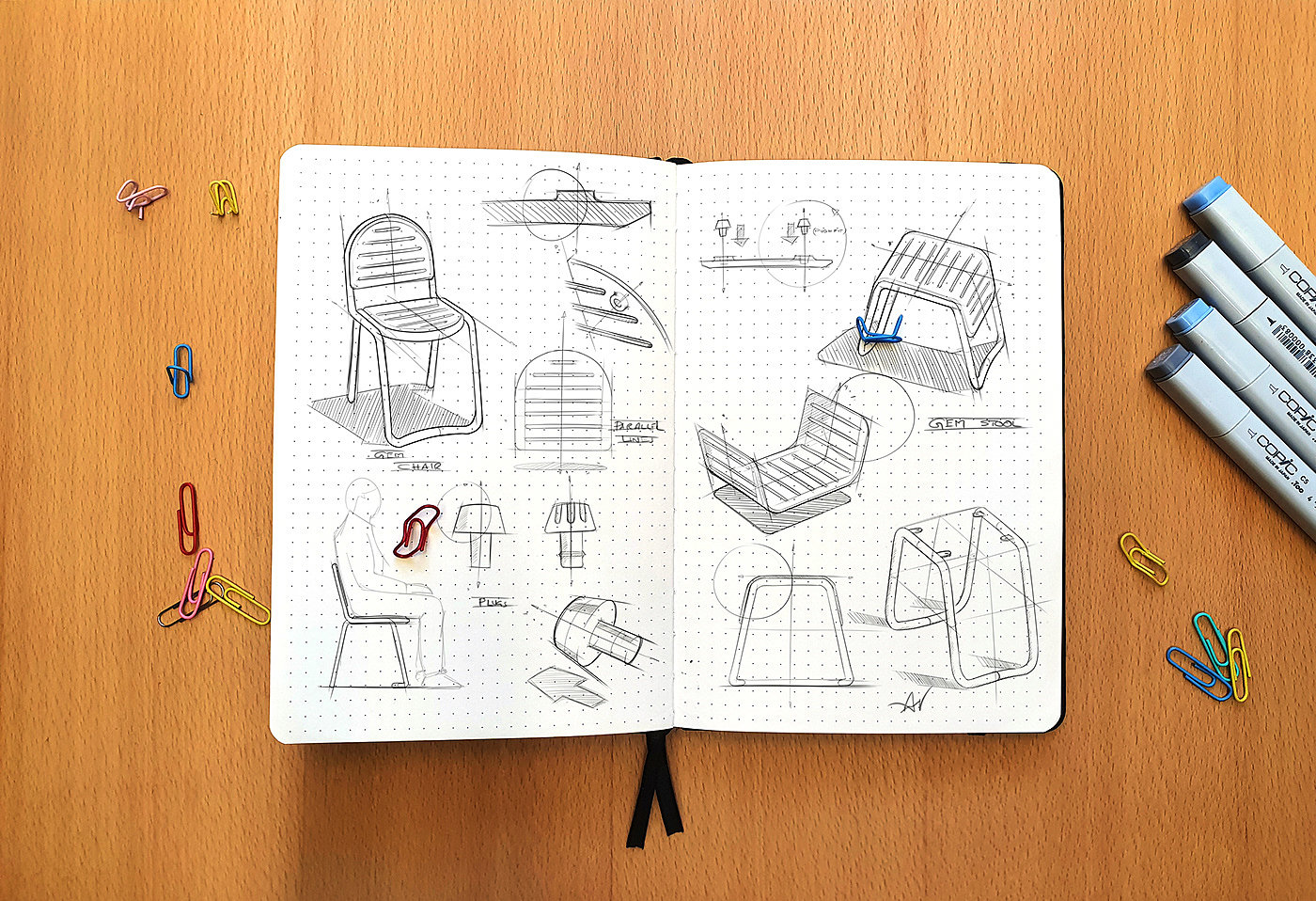 furniture，chair，Gem collection，stool，