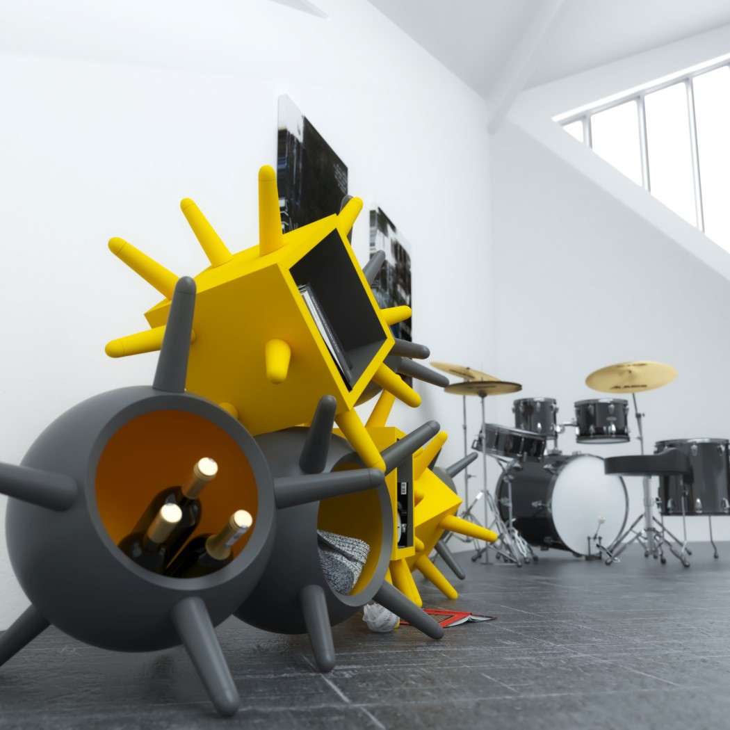 ÖLEG，furniture，originality，Andrea Cingoli，