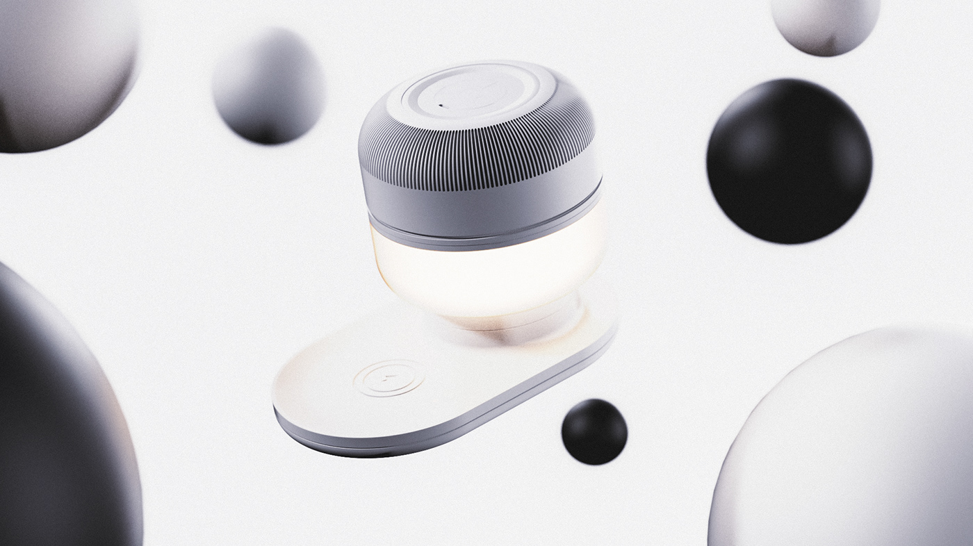 air cleaner，multi-function，cad，Desk lamp，