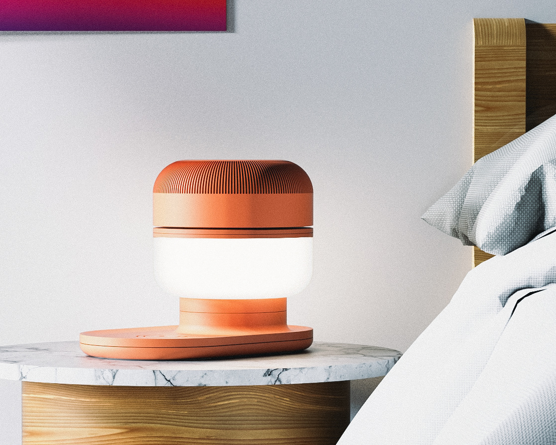 air cleaner，multi-function，cad，Desk lamp，