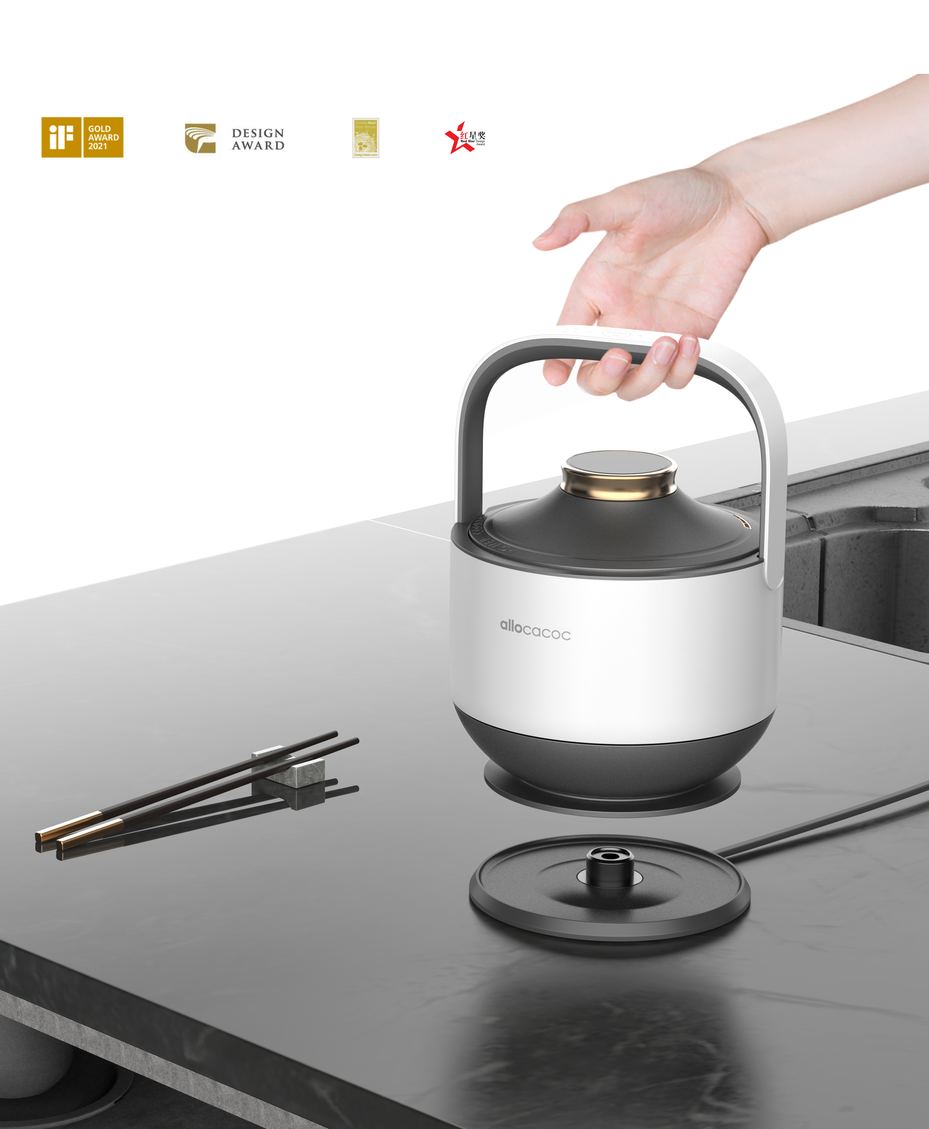 rice cooker，Kitchen electricity，household electrical appliances，Household appliances，cook，multi-function，Sense of design，