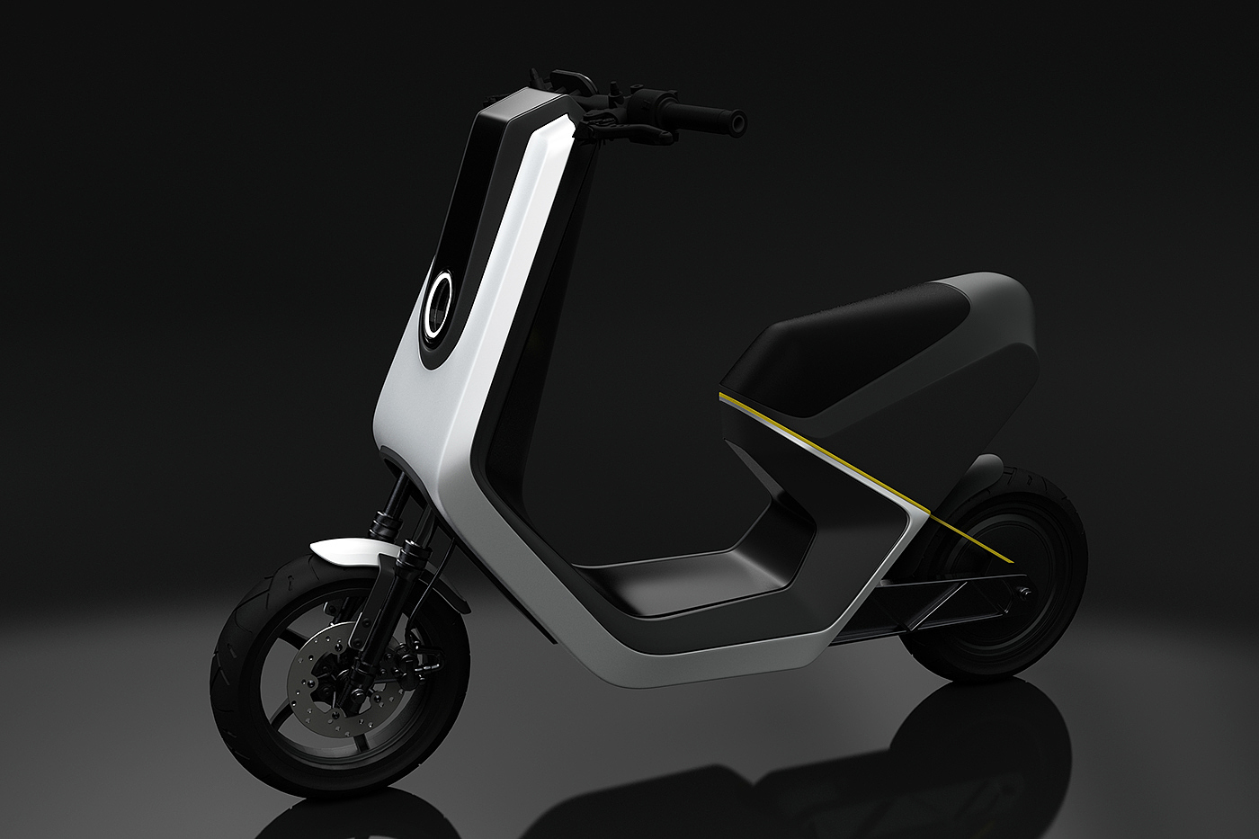 Huswarner，Electric vehicle，streamline，personal works，