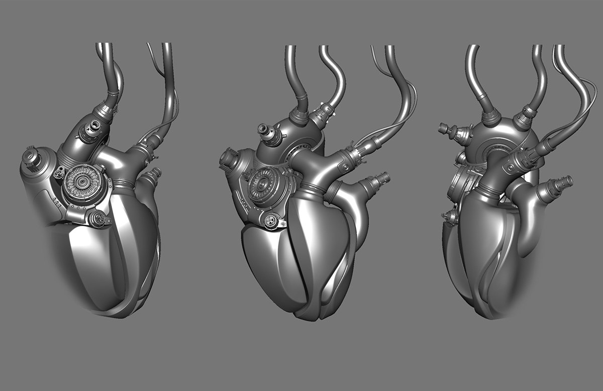 heart，ps，lifelike，