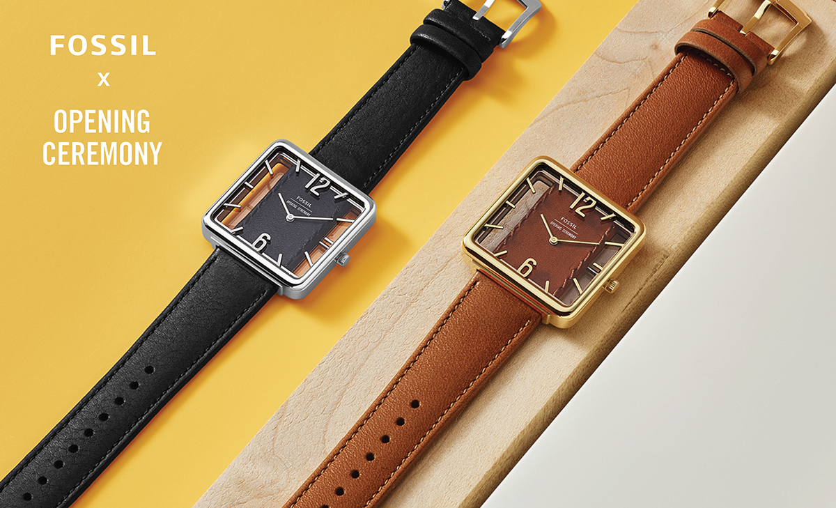 Leather watch chain，clock dial，fossil，Watch design，