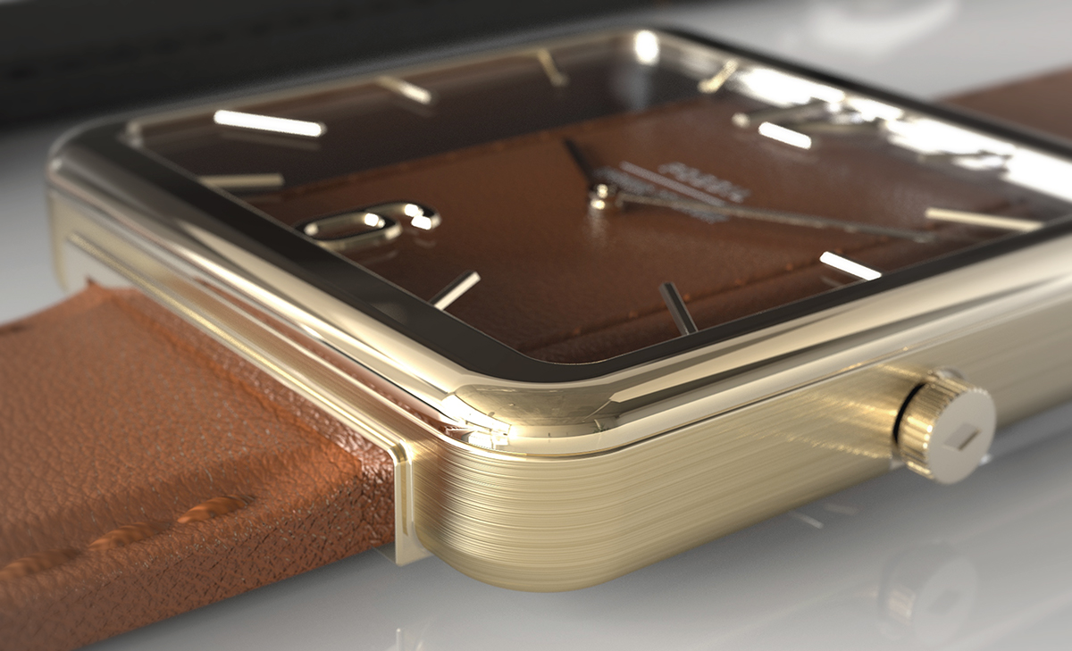 Leather watch chain，clock dial，fossil，Watch design，